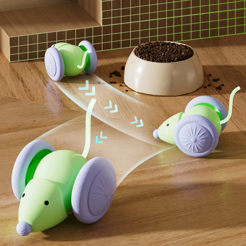 Electric Mouse Car Cat Toy 3 Electric Mouse Car Cat Toy 3