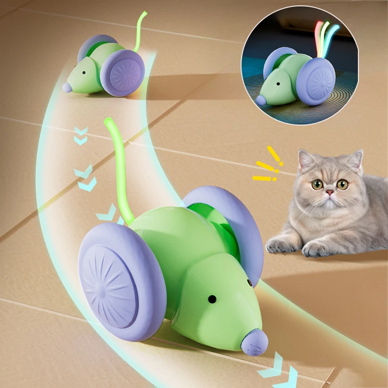 Electric Mouse Car Cat Toy 1 Electric Mouse Car Cat Toy 1